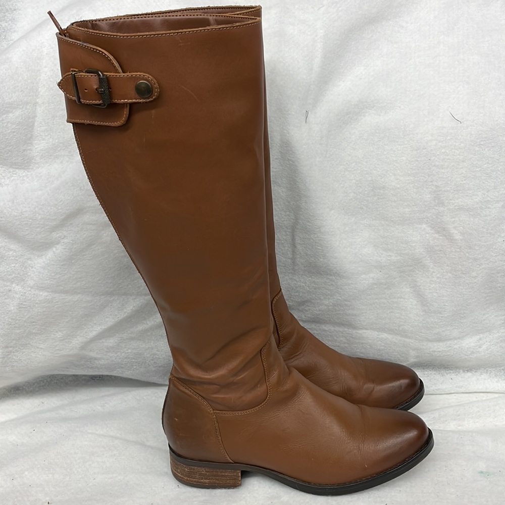 Steve Madden leather riding boots ladies sz 8.5